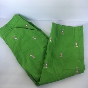 Lilly Pulitzer Straight Leg Cropped women’s Size 4